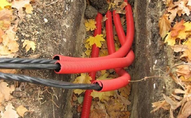 Защита подземного кабеля
