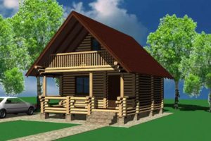 Проекты деревянных домов из сруба площадью 60, 70, 80 метров