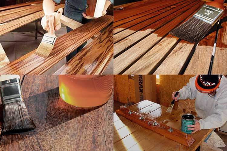 Лакировка древесины инструменты